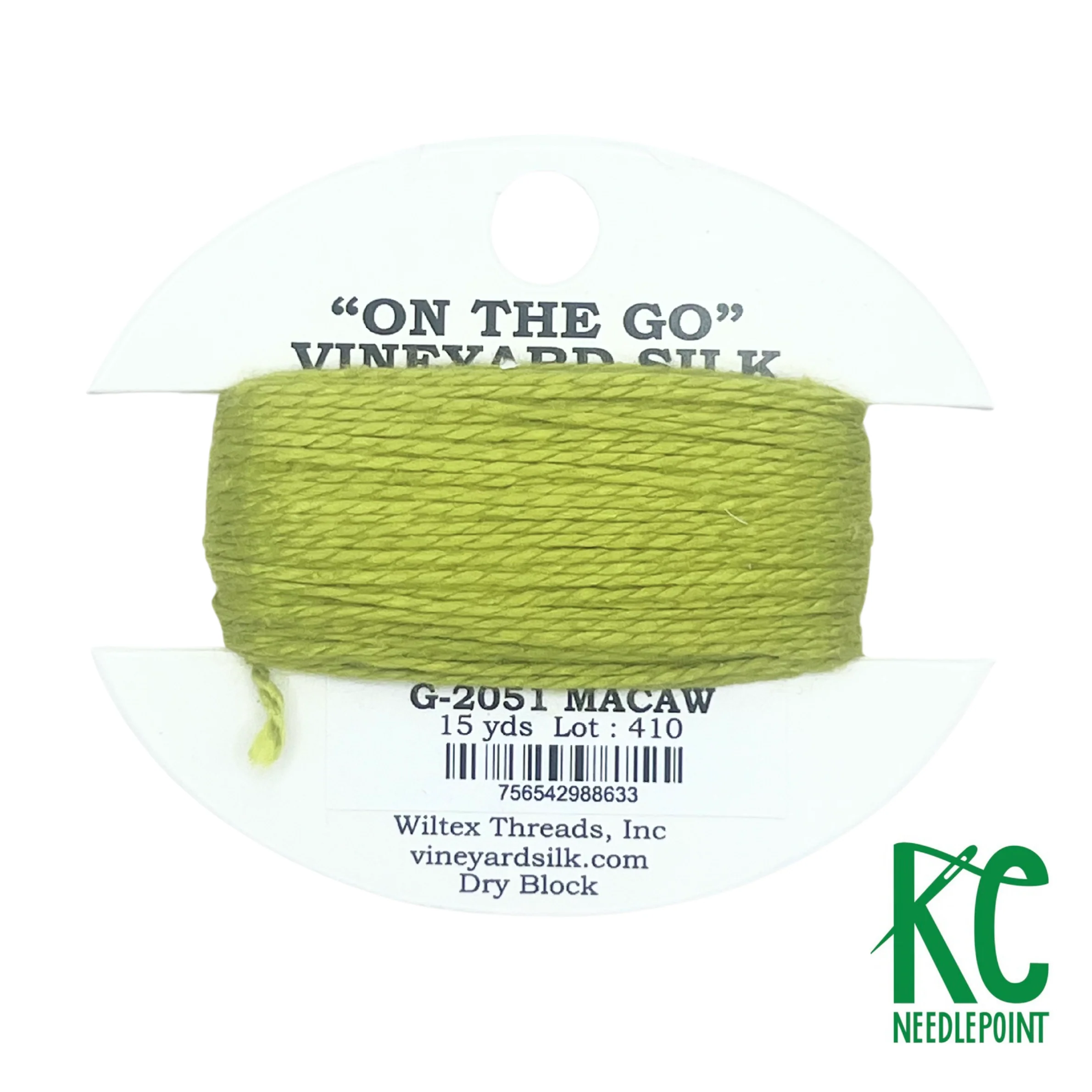 Vineyard Silk Card G2051 Macaw