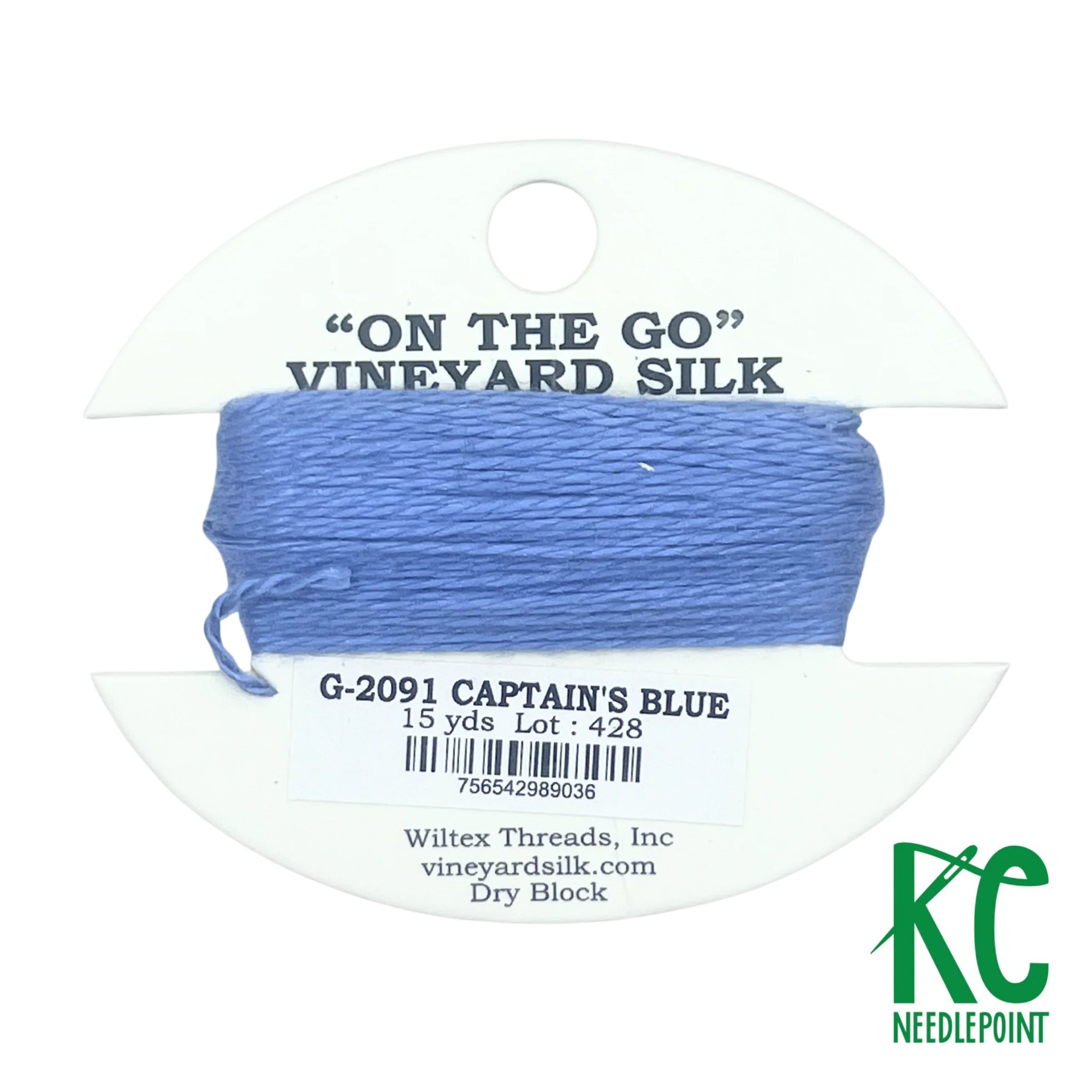 Vineyard Silk Card G2091 Captain's Blue
