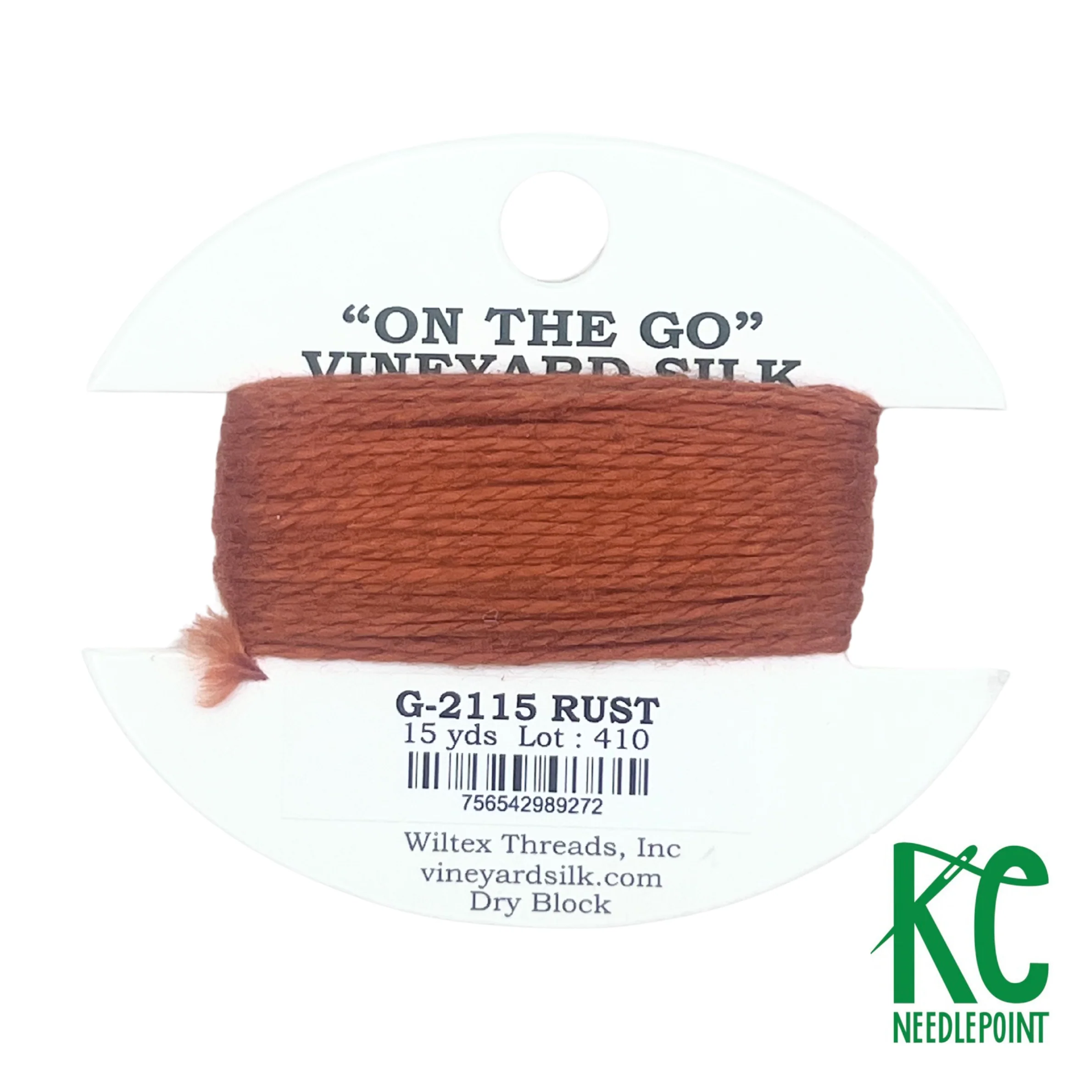 Vineyard Silk Card G2115 Rust
