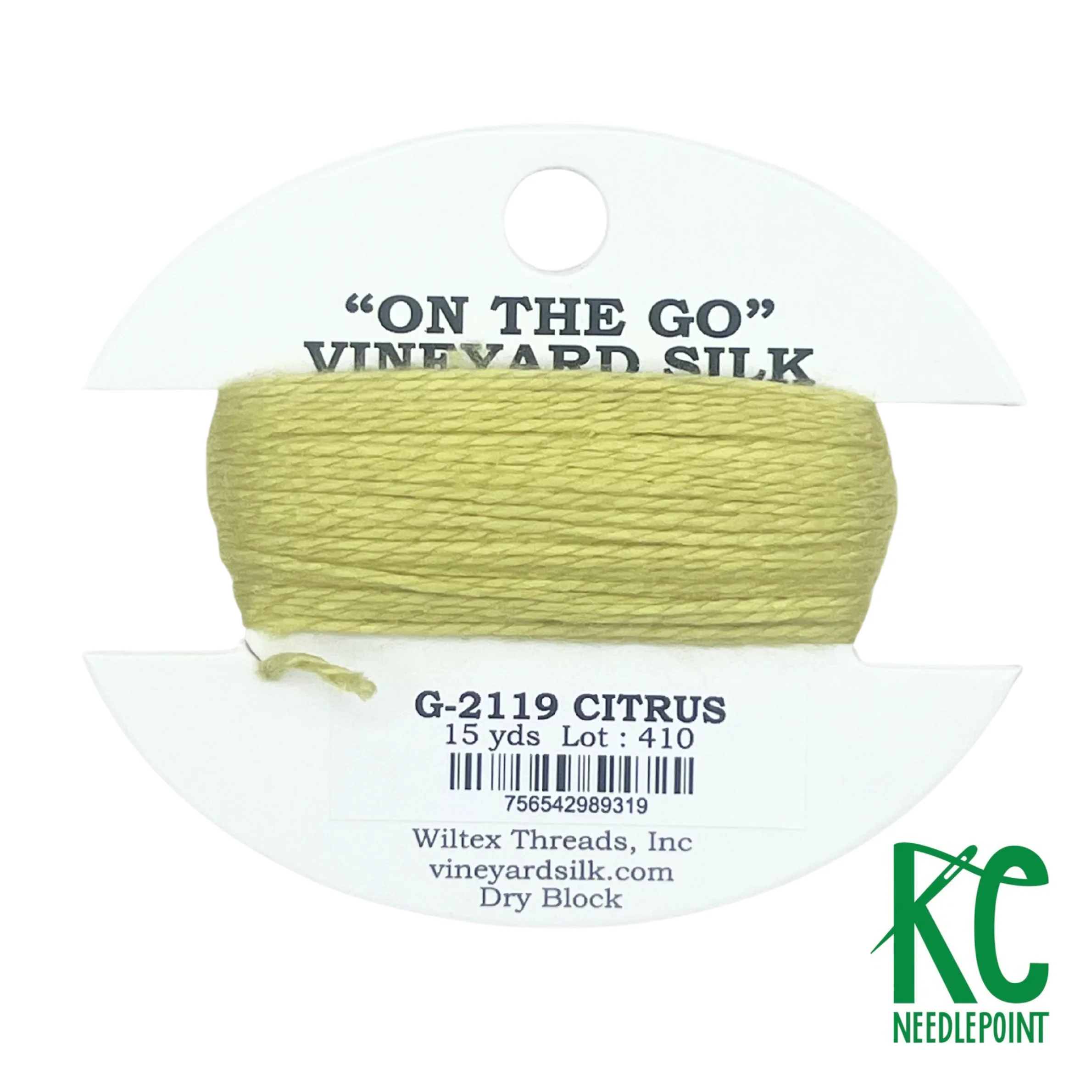 Vineyard Silk Card G2119 Citrus