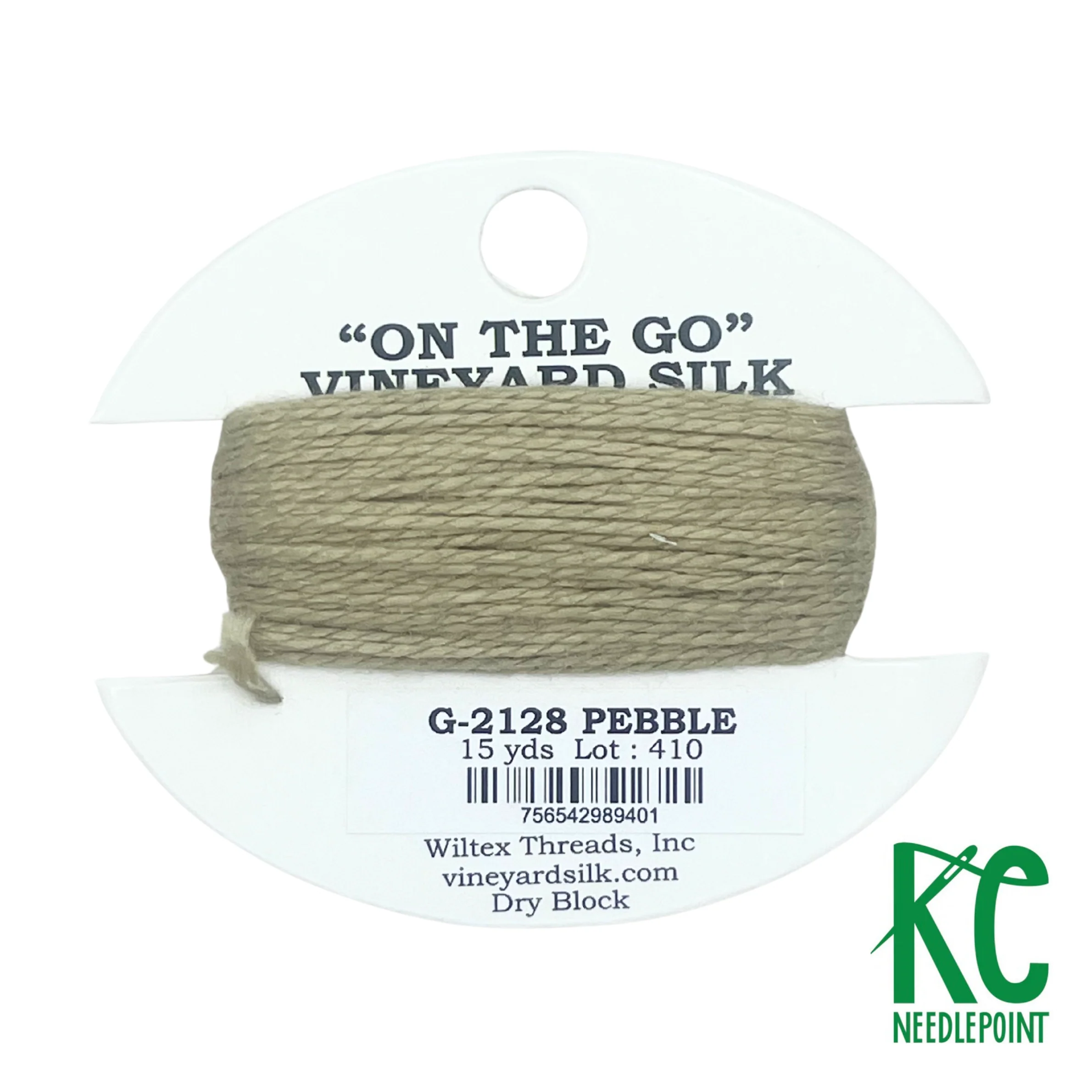 Vineyard Silk Card G2128 Pebble