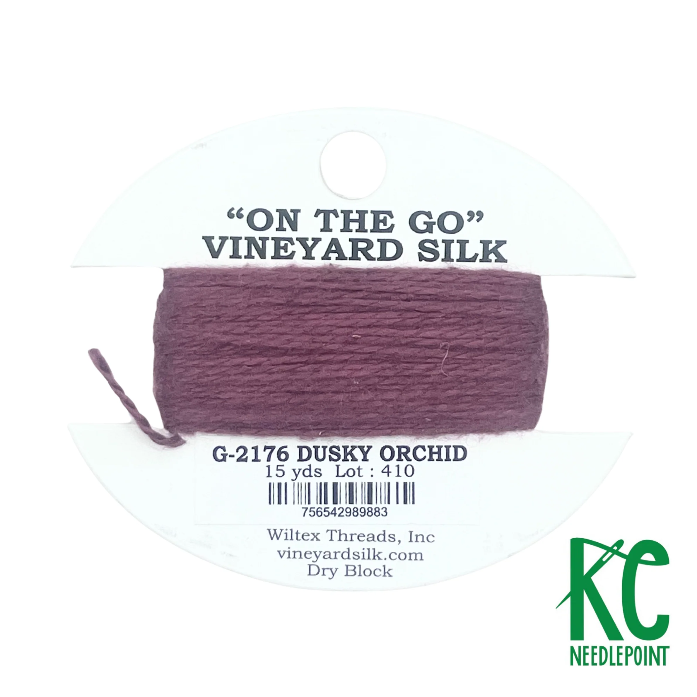 Vineyard Silk Card G2176 Dusky Orchid