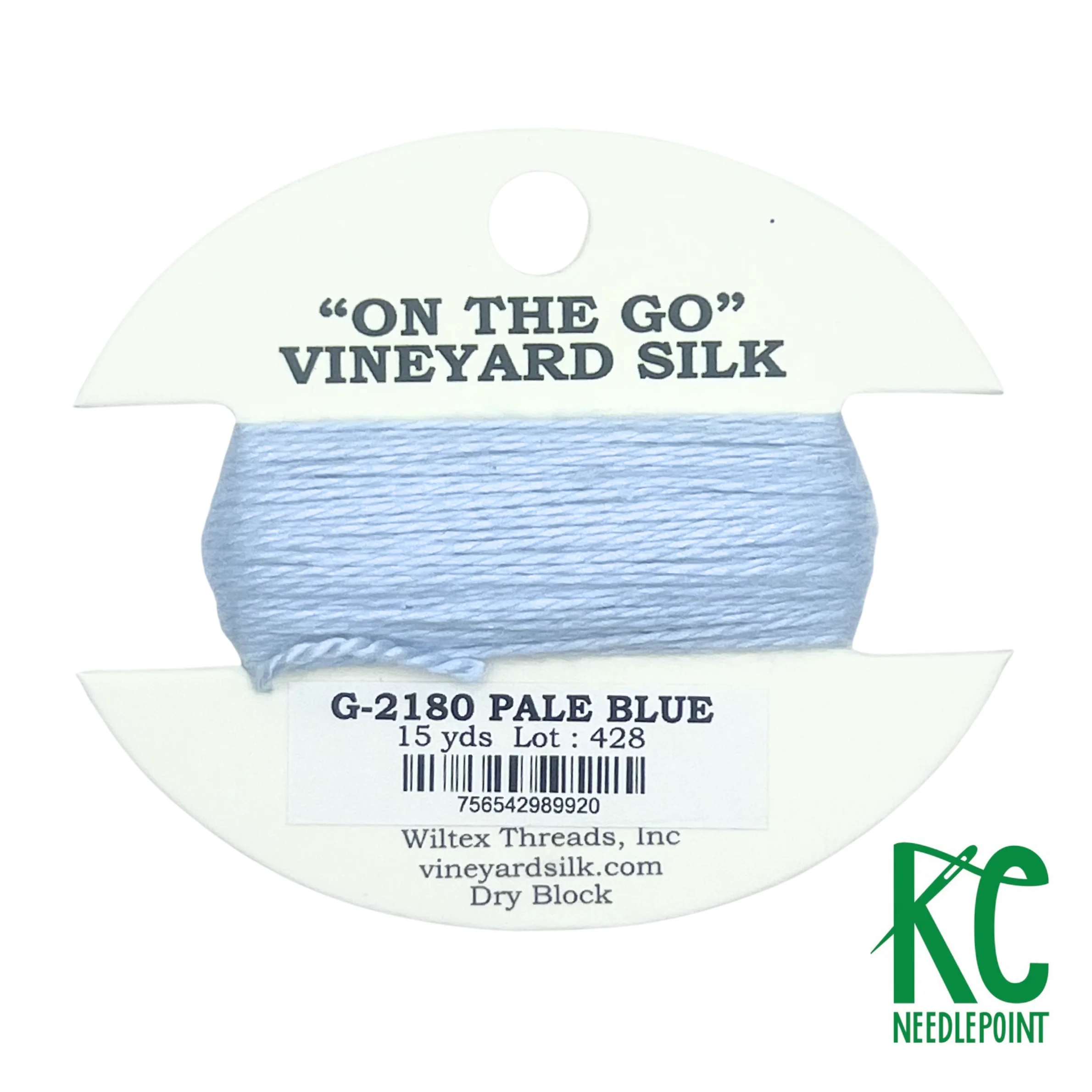 Vineyard Silk Card G2180 Pale Blue
