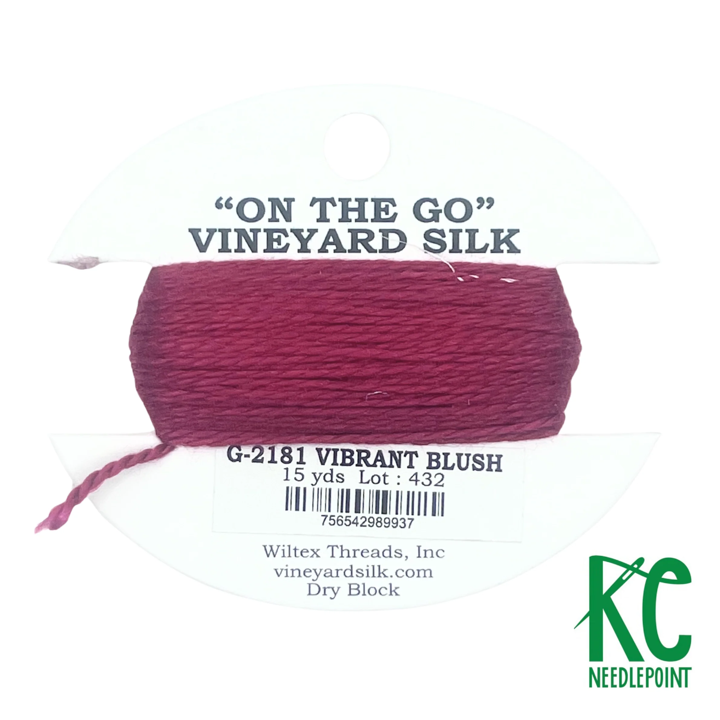 Vineyard Silk Card G2181 Vibrant Blush
