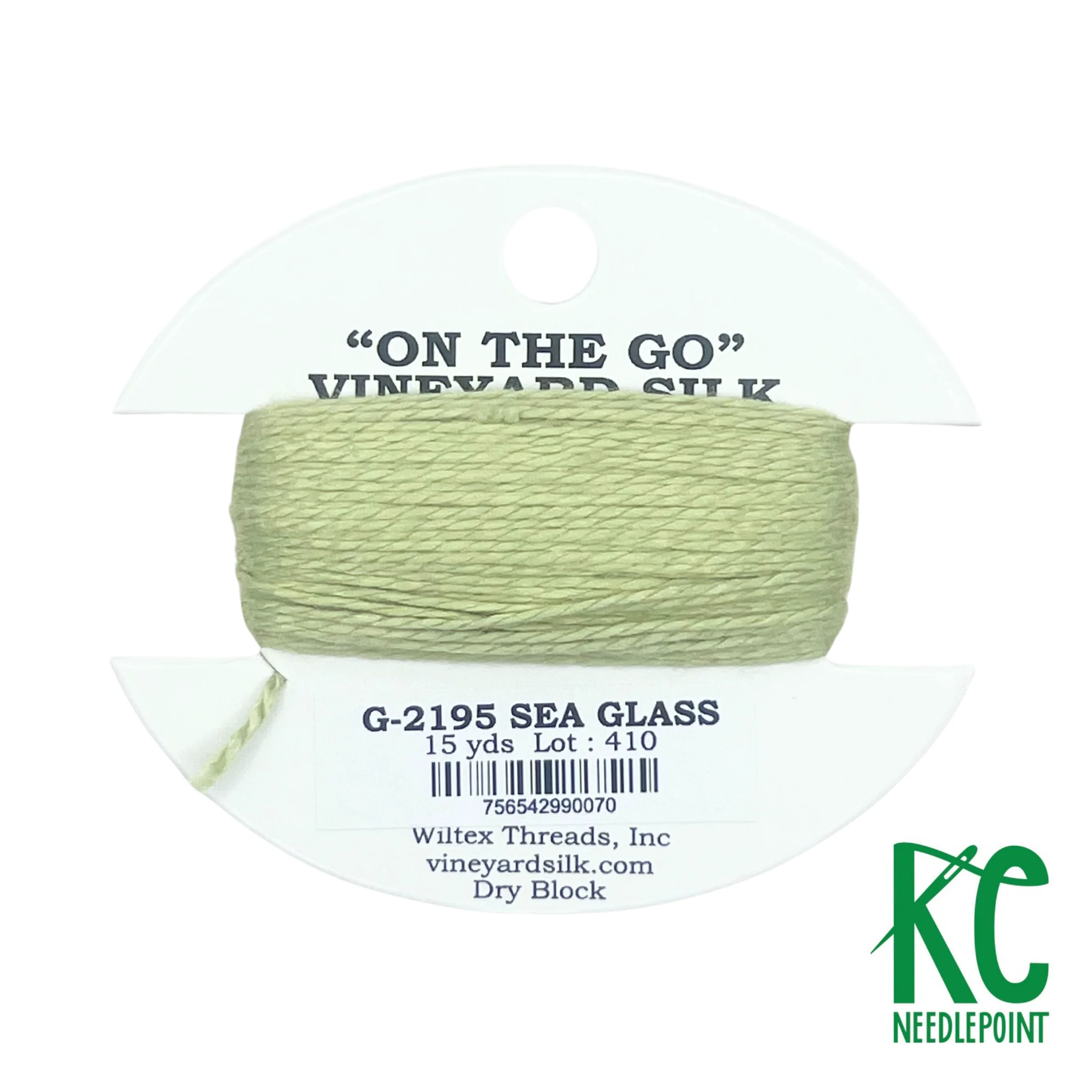 Vineyard Silk Card G2195 Sea Glass