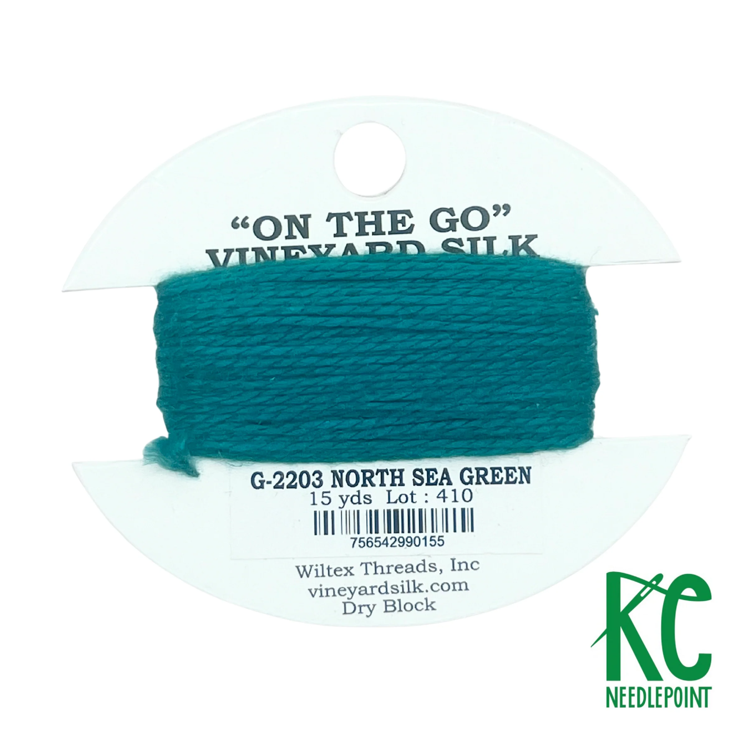 Vineyard Silk Card G2203 North Sea Green