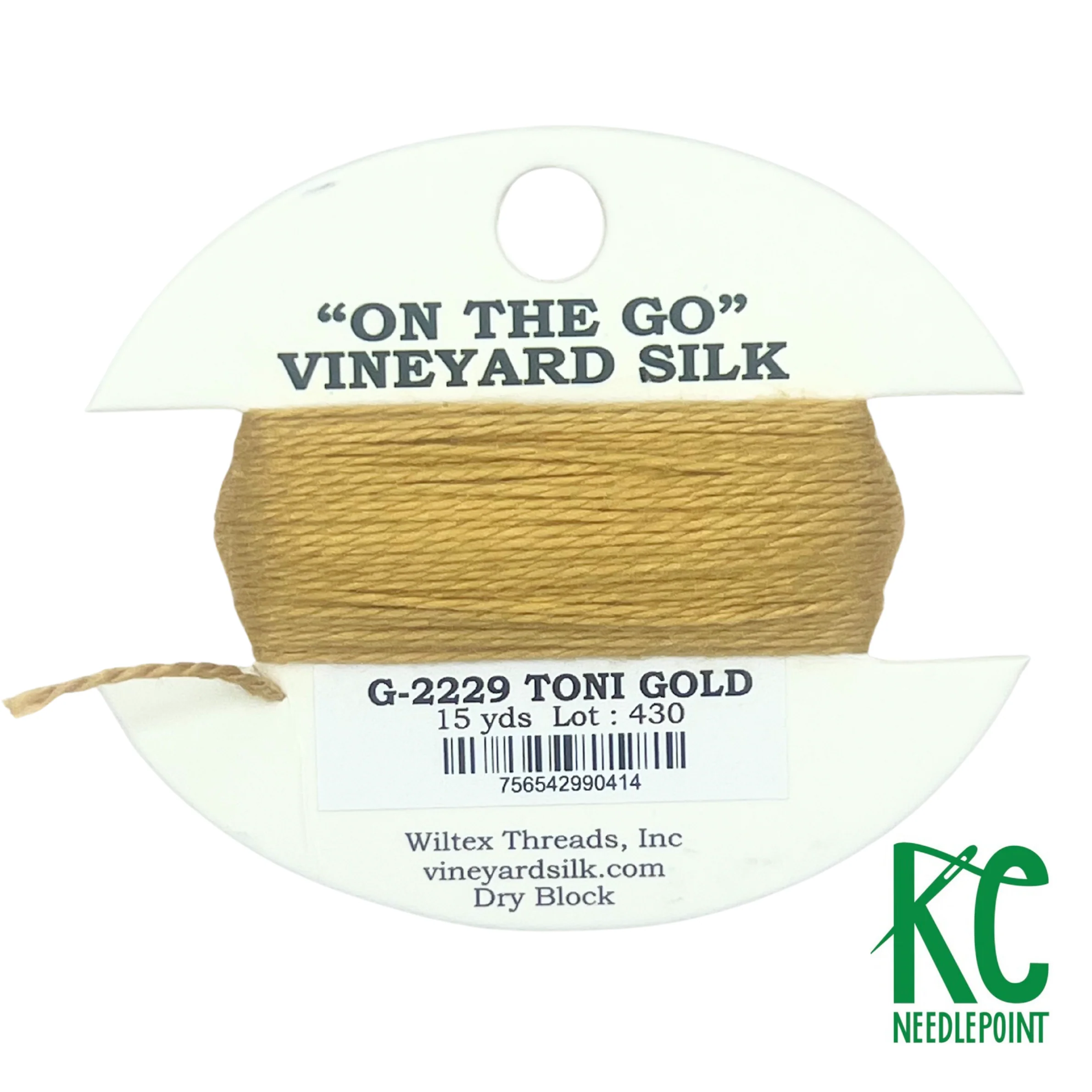 Vineyard Silk Card G2229 Toni Gold