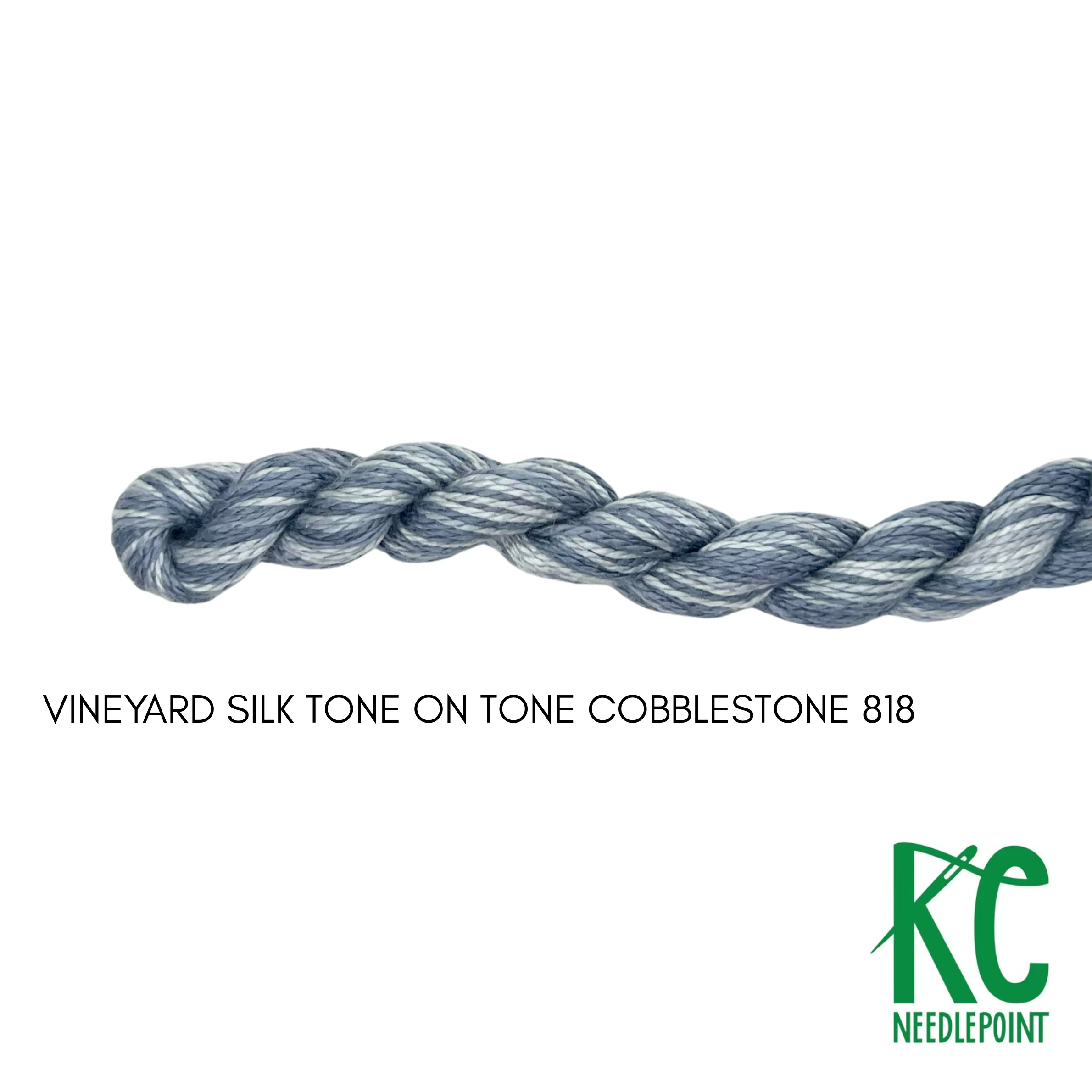 Vineyard Silk Tone on Tone T818 Cobblestone