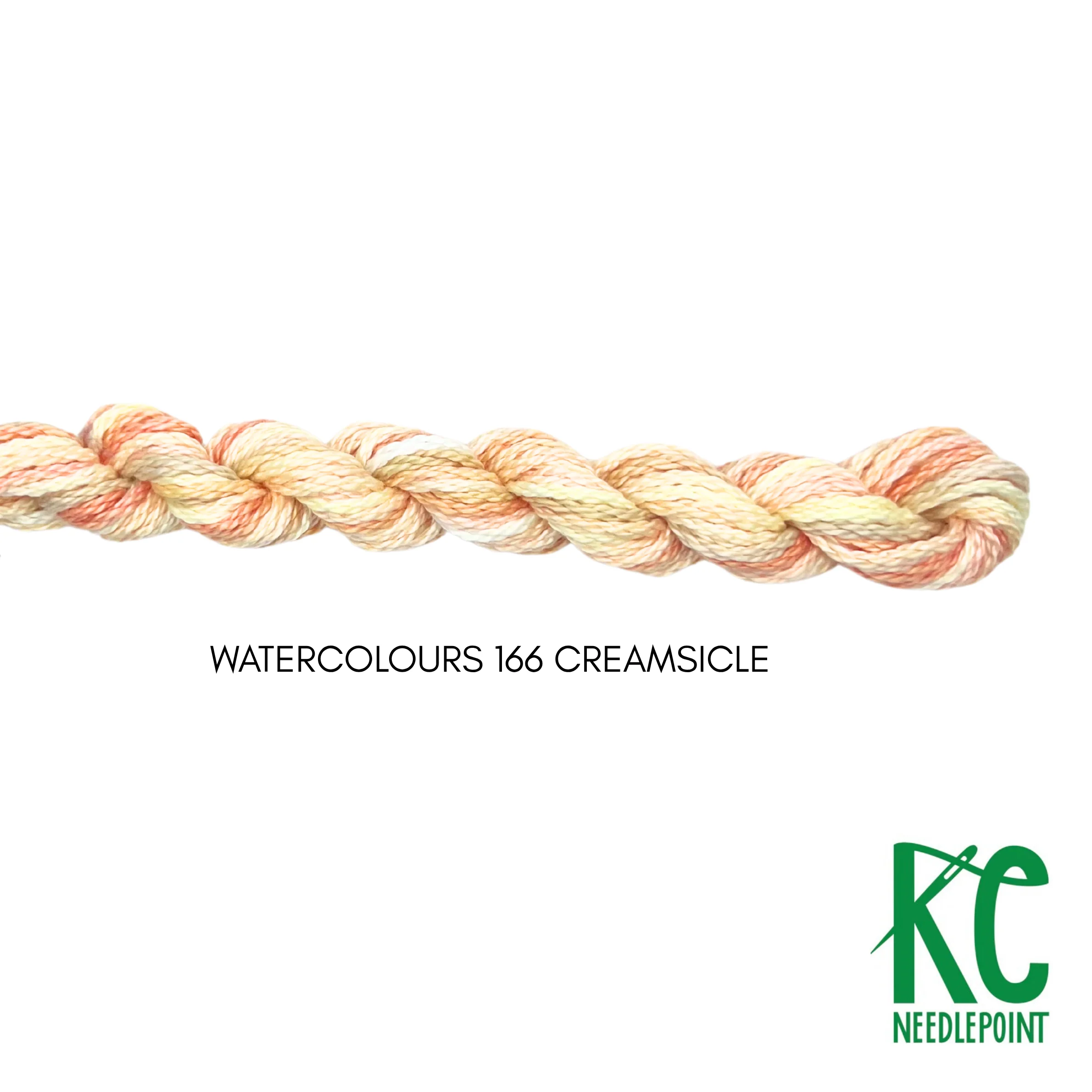 Watercolours 166 Creamsicle