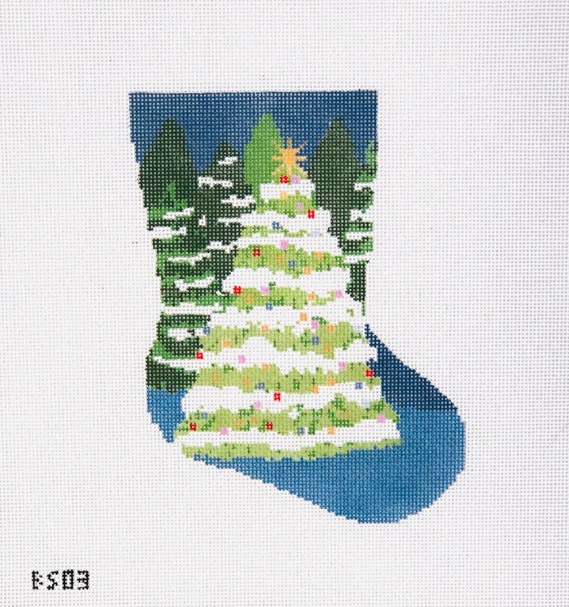 Winter Wonderland Ornament Size Bauble Stocking Canvas