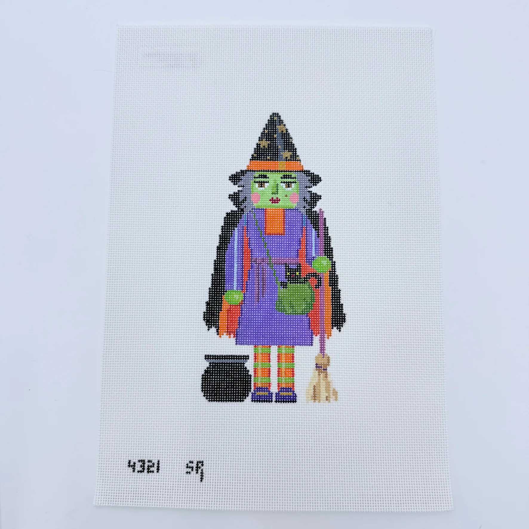 Witch Nutcracker Canvas