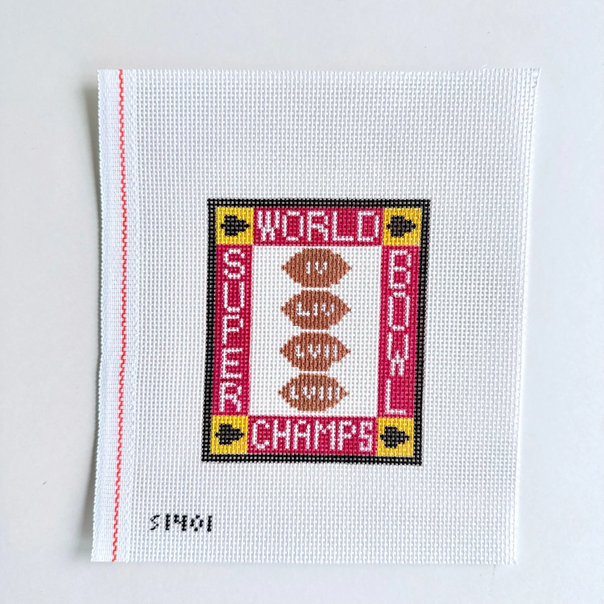 World Champs Sign Canvas