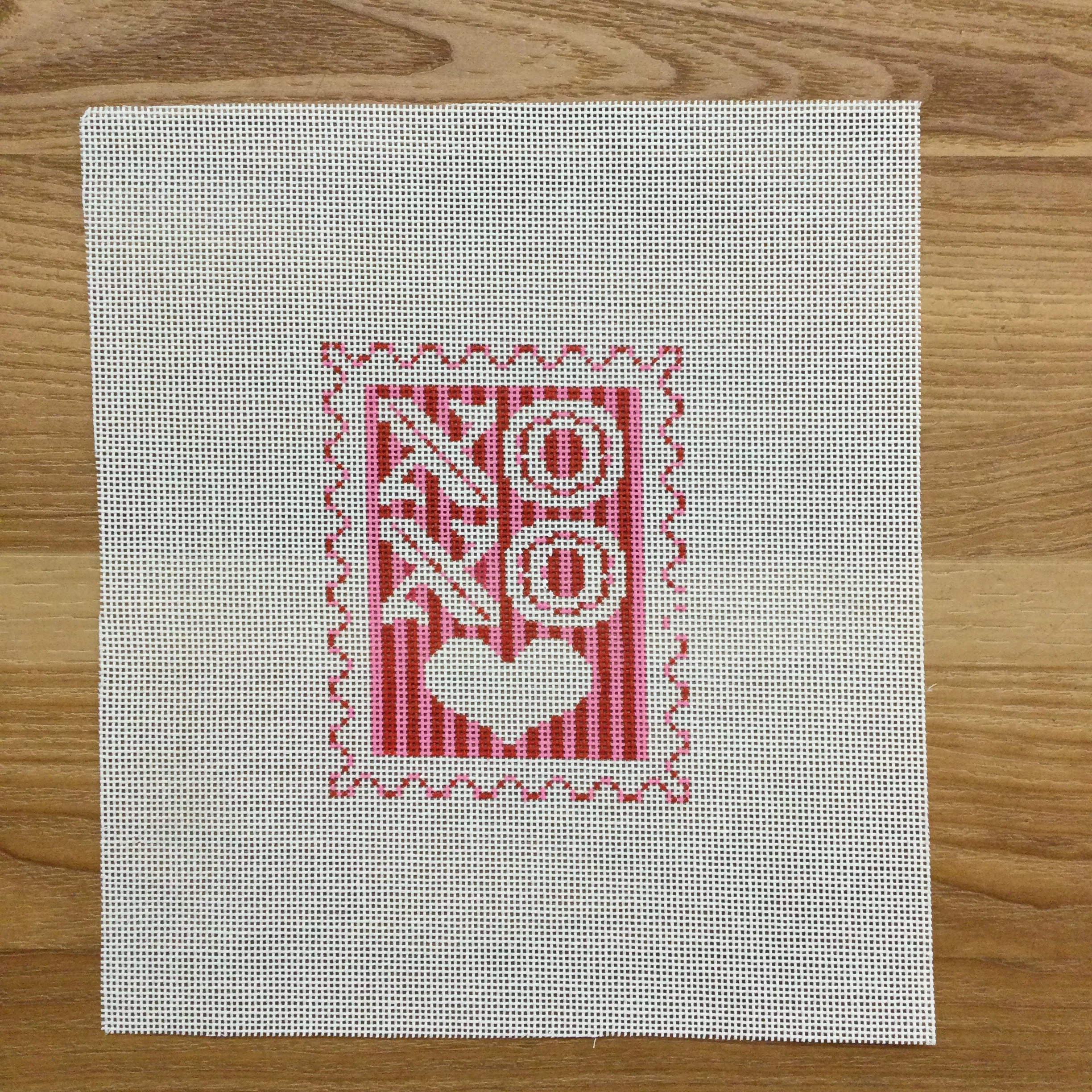 XOXO Stamp Canvas